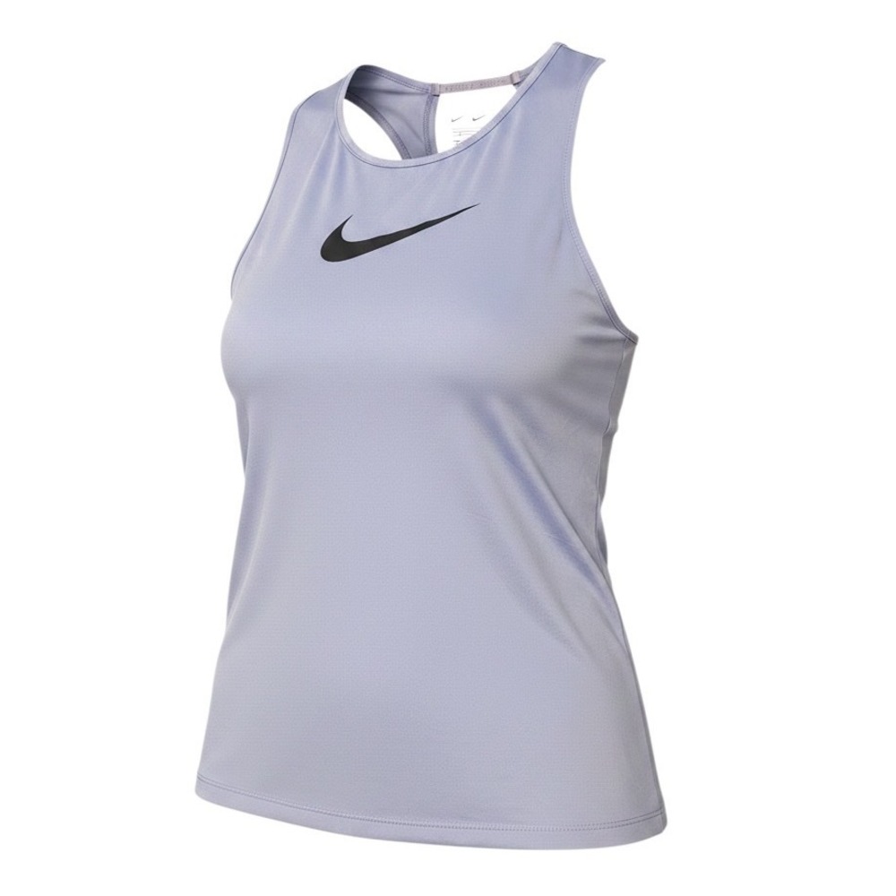 Nike Pro Dri-FIT Women Lavender Purple Training Tank Top DB4506-569 Small